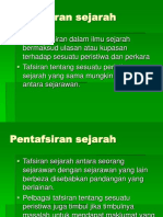 BBBS Pentafsiran & Kepentingan Sejarah