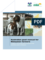 Australian Goat Manual For Malaysian Farmers: A Guide To Successful Goat Production From Australian Goats in Malaysia