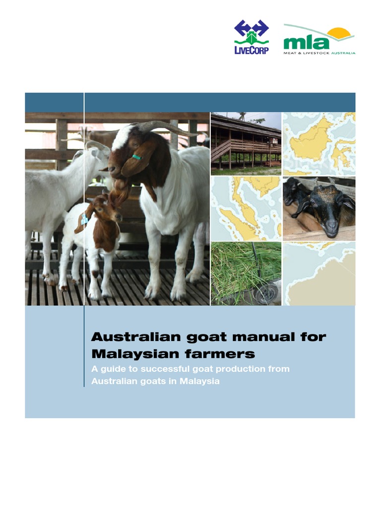 Australian Goat Manual For Malaysian Farmers: A Guide To Successful ...
