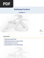 ABAQUS DefiningContact