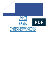 Basic Internetworking