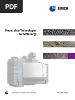 Preparation Technologies for Metallurgy