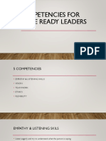 5 Competencies for Future Ready Leaders