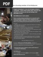 Download Hub Melb Incubator Invitation by Hub Melbourne SN37286214 doc pdf