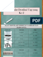 Desain Alat Destilasi Uap Yang Ke-2