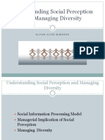 Understanding Social Perception and Managing Diversity-1
