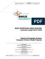 Buku Ketentuan Kerja Praktek Ganjil 2017 - Computer Science