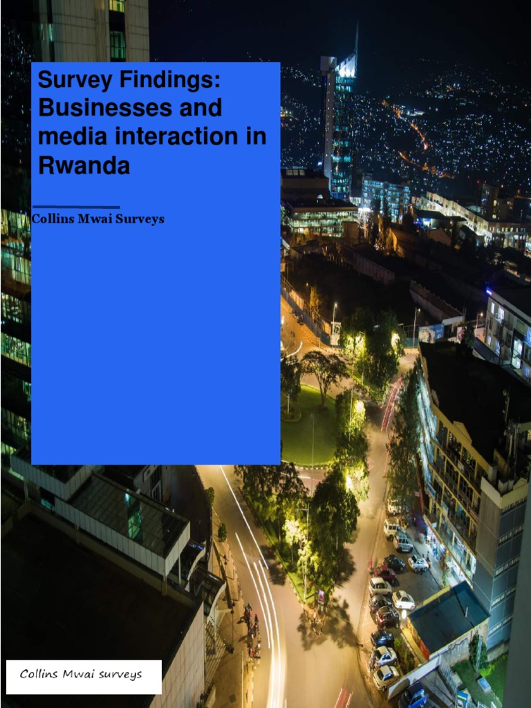 Rwanda Media and Business Interaction Insights | PDF | Mass Media | Data