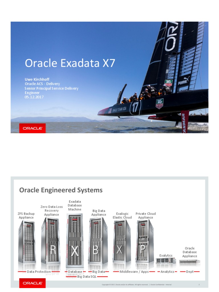 Exadata X7 – Exadata Machine X7 2 使い方 – TUQMN
