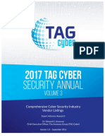 Volume 3 TAG Cyber Security Annual Vendor Listings