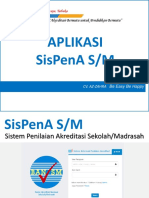 Aplikasi Sispena SM 2017