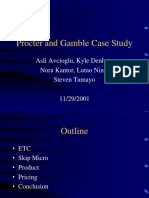 Procter and Gamble Case Study