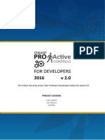 OWASP Top 10 Proactive Controls V2