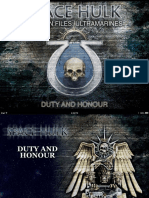 Space Hulk - Duty and Honour (Ultramarines) PDF