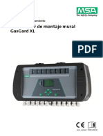 MSA Controlador de Montaje Mural GasGard XL