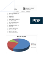 Diagnostic Test 1st ESO