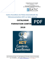 Catalogue Formation 2018