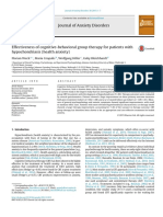 Effectiveness of Cognitive-Behavioral Group Therapy For Patients Withhypochondriasis (Health Anxiety) PDF