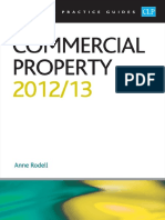 College of Law Publishing Commercial Property 2012-2013 (2013)