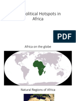 Geopolitical Hotspots in Africa