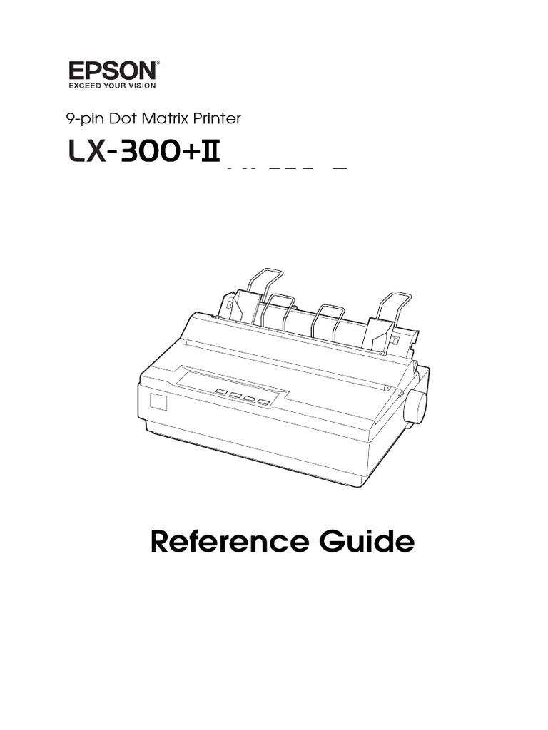Reference Guide: 9-Pin Dot Matrix Printer | PDF | Microsoft Windows ...