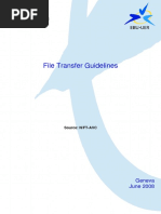 File Transfer Guidelines: EBU - TECH 3318