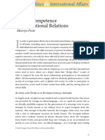 M. Frost, Ethical Competence in International Relations