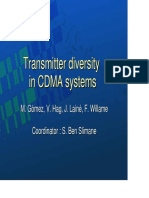 Transmit Diversity Cdma Presentation PDF