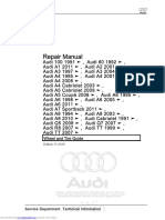 Audi repair manual Wheel and Tire Guide
