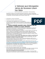 4 Técnicas Valiosas Que Advogados Previdenciários de Sucesso Usam para Ganhar Mais