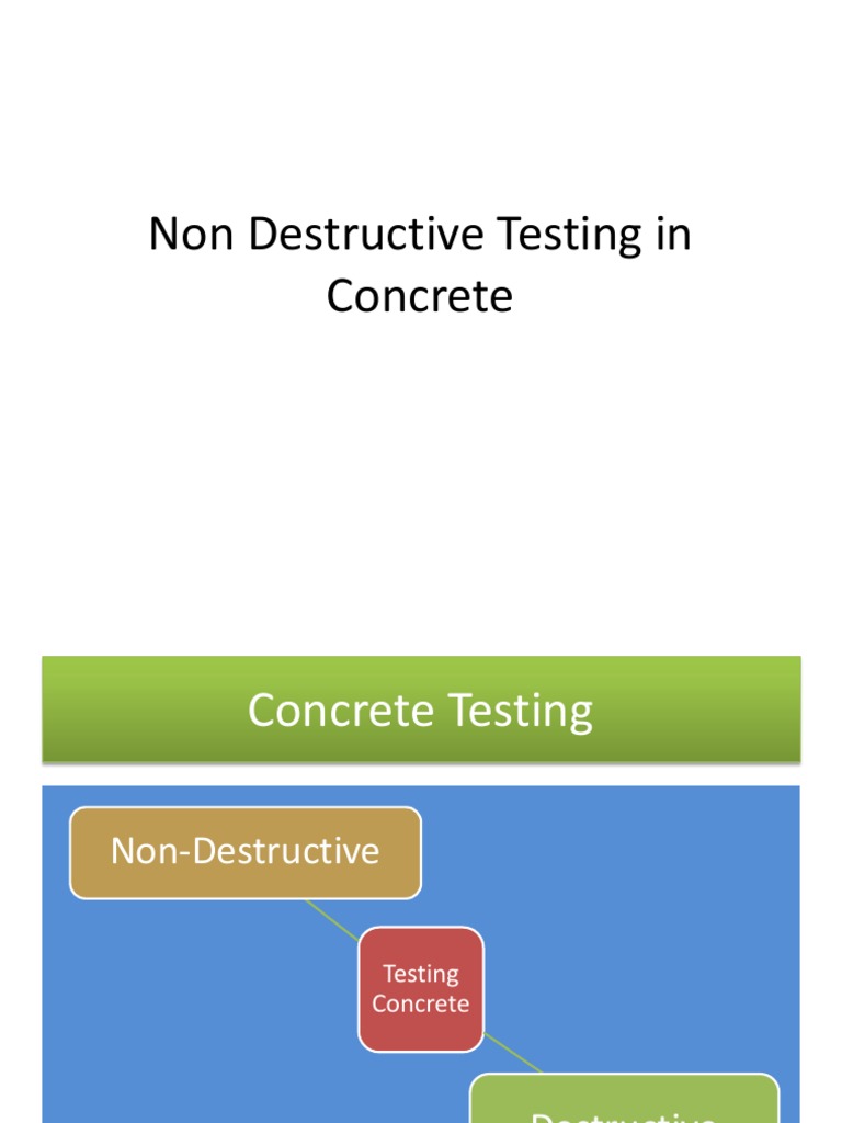 Non-Destructive Testing Concrete | PDF | Nondestructive Testing | Hardness