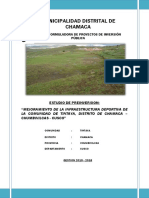 Pip Campo Deportivo Tintaya - Chamaca