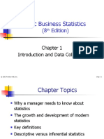Basic Business Statistics: (8 Edition)