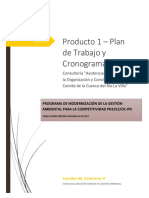 Producto 1 Plan de Trabajo PDF