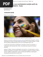 Protesto Cresce, Mas Manifestante Mantém Perfil de Alta Renda - 14-03-2016 - Poder - Folha de S