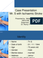 Case Presentation Ischemic Stroke TN S