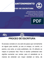 proceso de escrituras