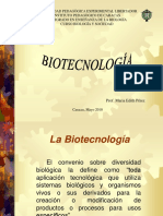 Biotecnologìa