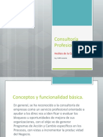 Consultoría Profesional 2Planifiacione Inicio de La Practicacomo Consultor