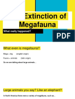 megafauna extinction