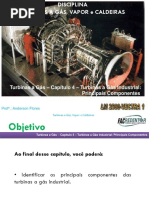 Aula 4 - Turbinas a Gás - Turbina a Gás Industrial - Principais Componentes