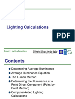 Module 5 Lighting Calculations