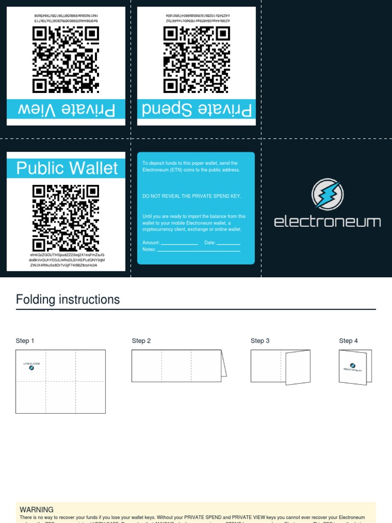 Electroneum Offline Wallet ETN | PDF | Computers