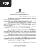 Portaria Conjunta PCDT Leiomioma