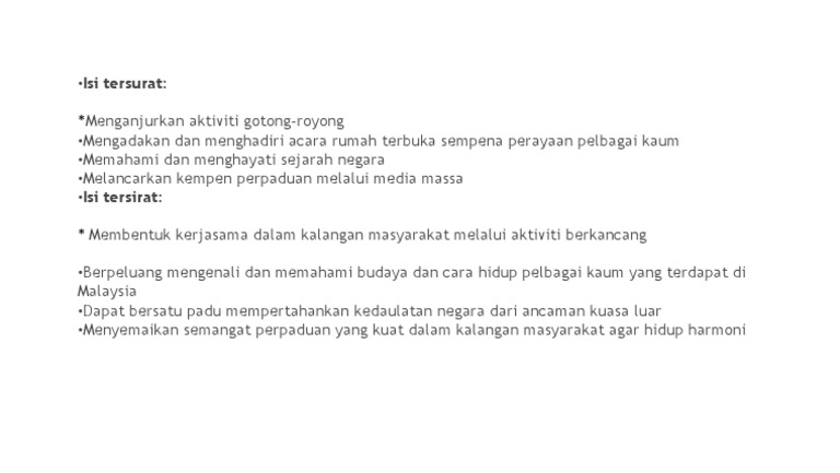 Isi Tersurat Tersirrat