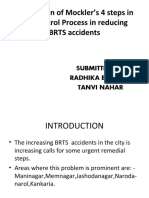 Application of Mockler's 4 Steps in The Control Process in Reducing BRTS Accidents