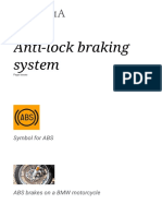 Anti-lock Braking System