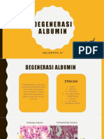 Degenerasi Albumin