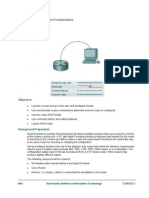 Lab 2.2.9 Command Line Fundamentals: Background/Preparation