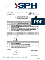 Name (Student #) : - Date: - Time: 45 Min Class (Group #) : - Marks